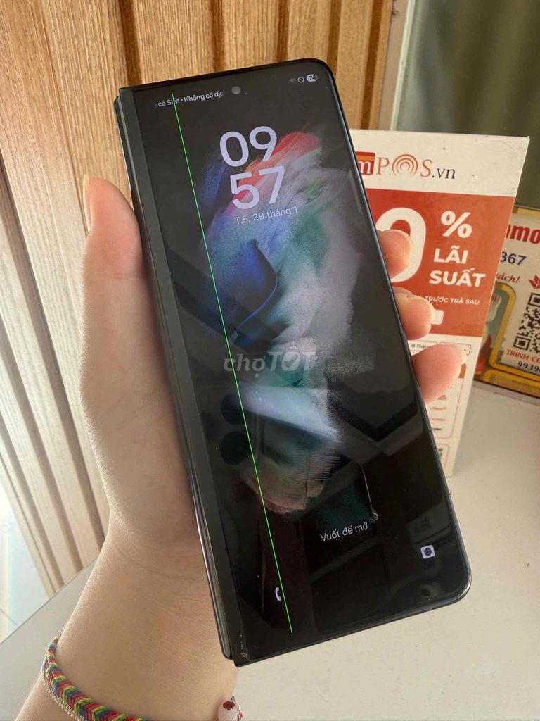 Samsung Z Fold 3 5G - Ram 12gb - bộ nhớ 256gb. Mua bán Điện thoại tại Quận Ninh Kiều Cần Thơ được đăng bởi Cầm Đồ Thànhmobile cần thơ hình 1