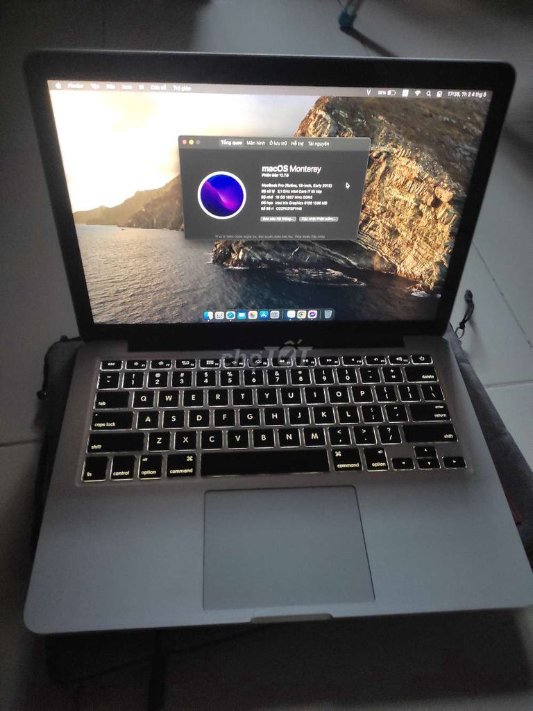 MacBook Pro 2015, i7, RAM 16GB, SSD 128GB, 13 inch. Mua bán Laptop tại Thành phố Thủ Đức Tp Hồ Chí Minh được đăng bởi Lê Minh Nhật hình 1