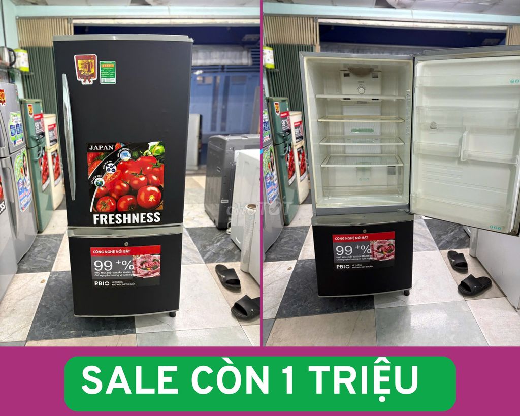 🧧 XẢ KHO GIÁ SỐC: PANASONIC 234L – CHỈ 1 TRIỆU 🧧. Mua bán Tủ lạnh tại Quận Tân Phú Tp Hồ Chí Minh được đăng bởi Nam Tiến  hình 1