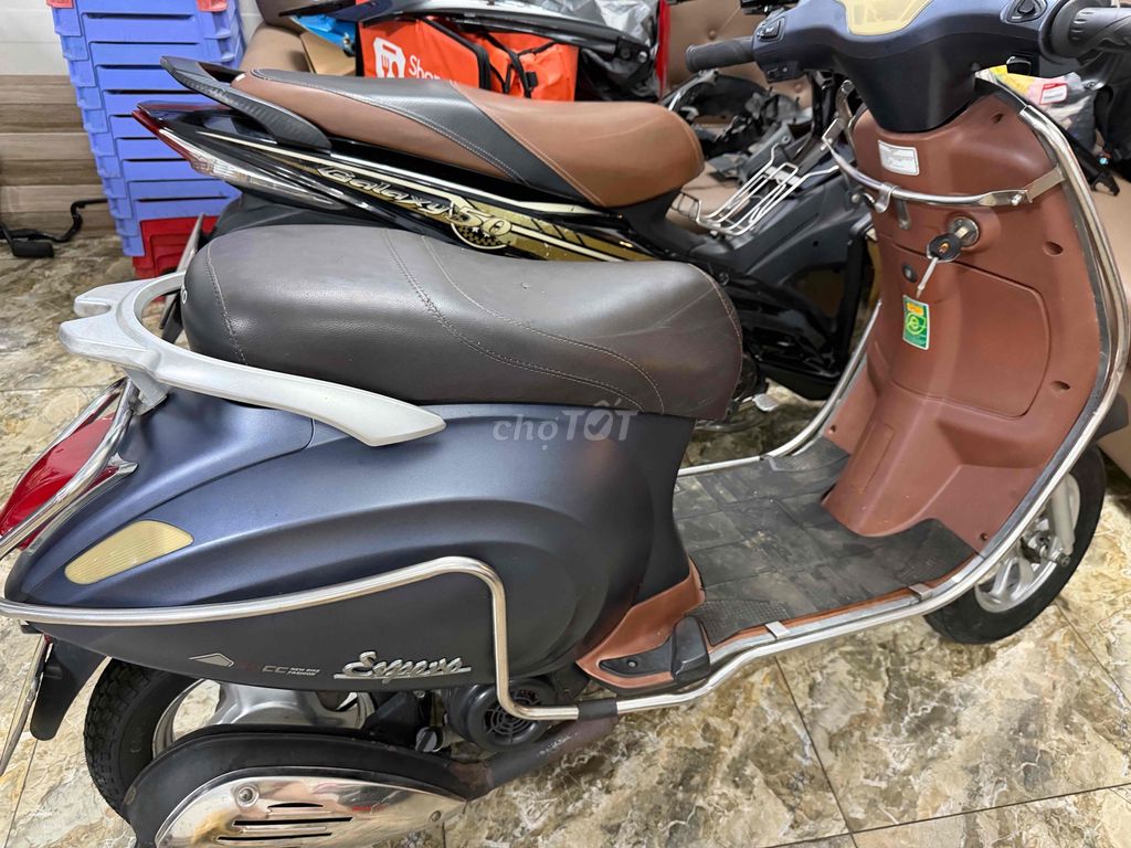 Скутер ESPERO 50cc серо-коричневый, номер 61, 2020 г.