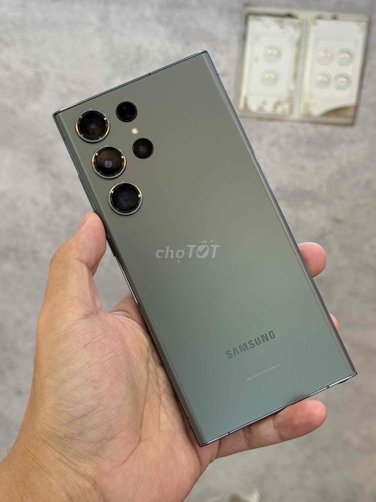 Samsung S23 Ultra 256GB Xanh. Mua bán Điện thoại tại Quận 10 Tp Hồ Chí Minh được đăng bởi Hậu Lưu hình 1