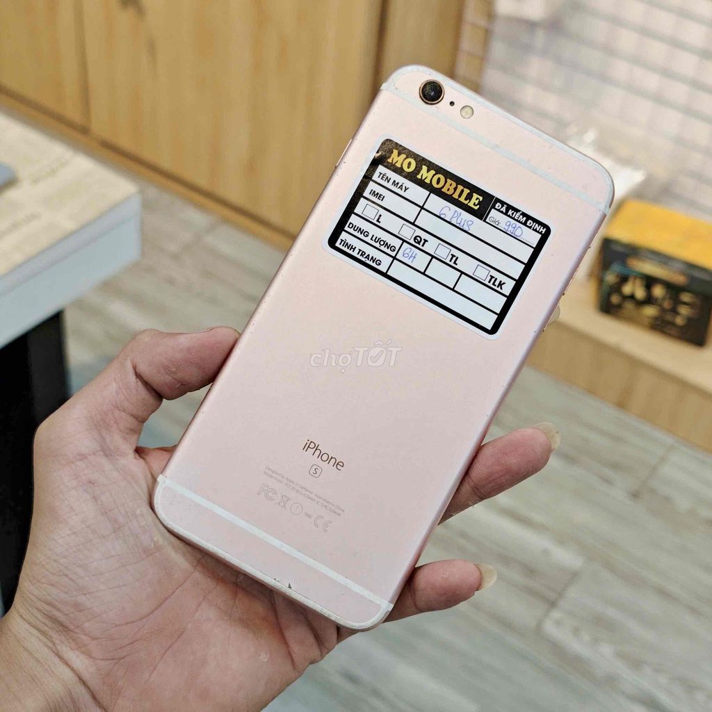 Apple iPhone 6s Plus 64GB Vàng hồng. Mua bán Điện thoại tại Quận Ninh Kiều Cần Thơ được đăng bởi Minh Mobile hình 1