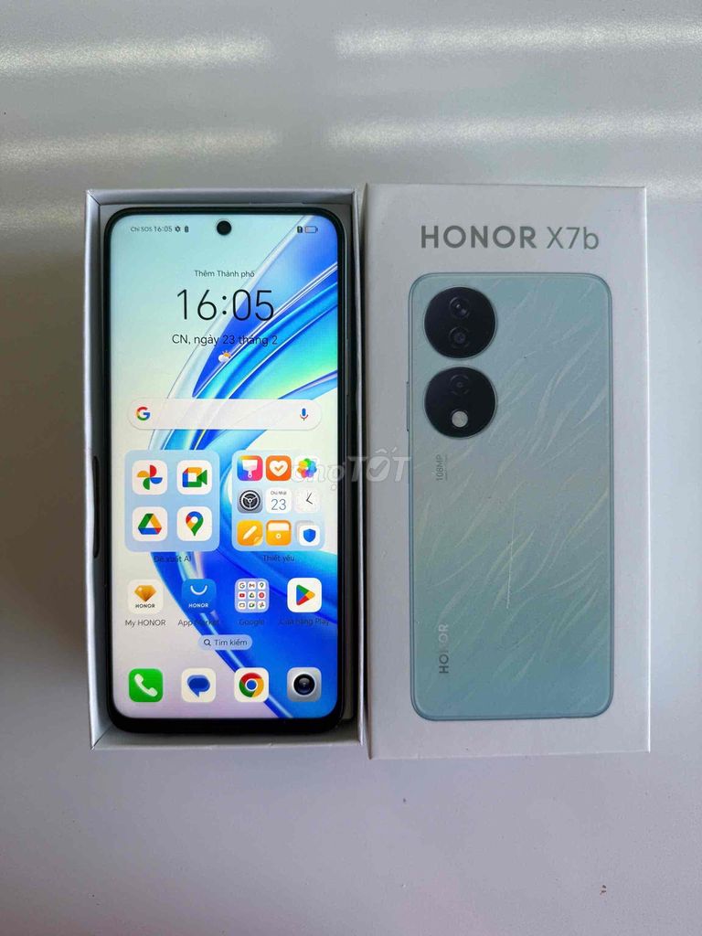 Honor X7b - Ram 8gb - 256gb - Màn hình LCD6.8”FHD+