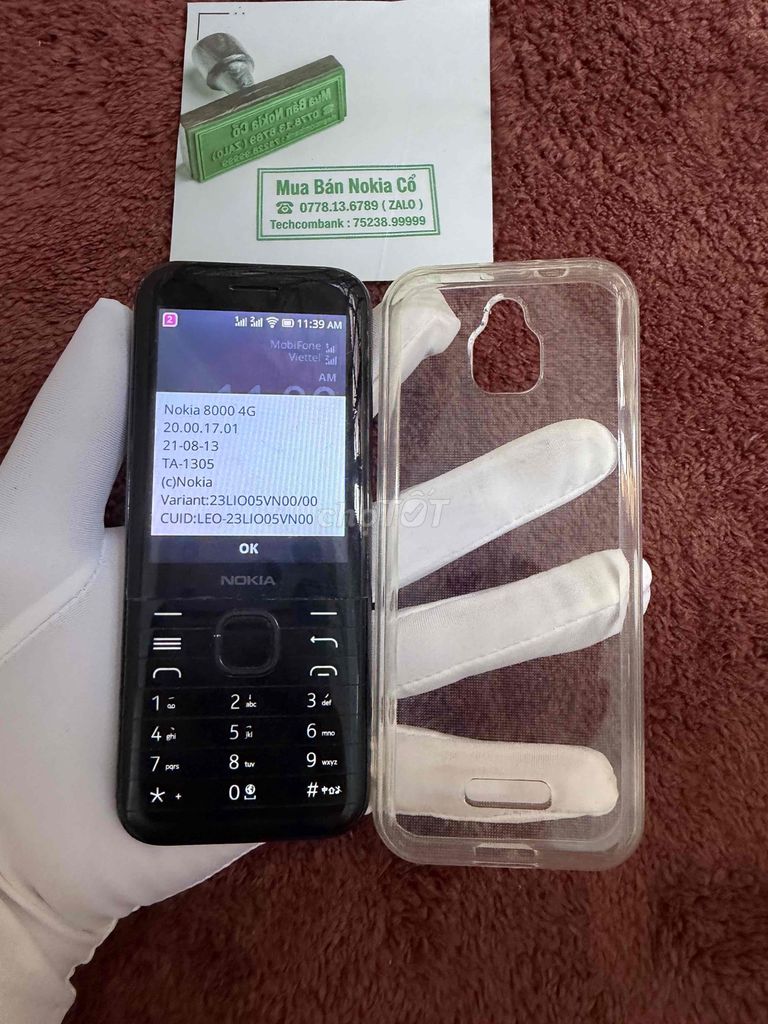 8000 4G 2 sim Wifi+phát Wifi chính hãng FPT. Mua bán Điện thoại tại Quận 10 Tp Hồ Chí Minh được đăng bởi Mua Bán Nokia Cổ hình 1