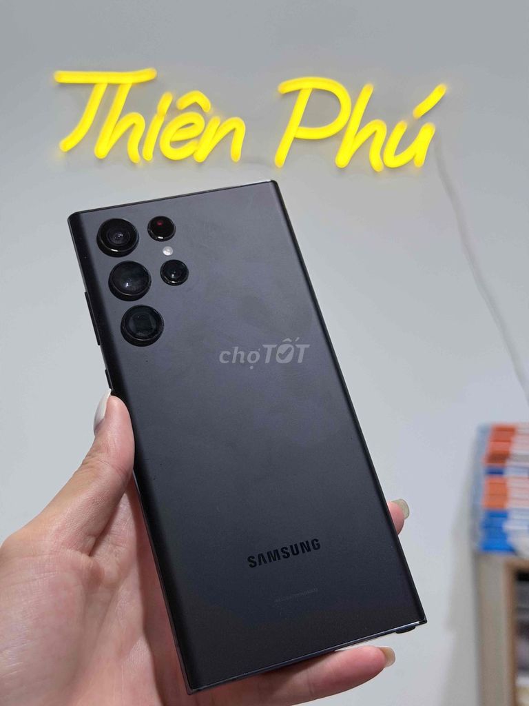 Samsung S22 Ultra 12/256 Đen Zin Full CN. Mua bán Điện thoại tại Quận Thanh Khê Đà Nẵng được đăng bởi Thiên phú  hình 1