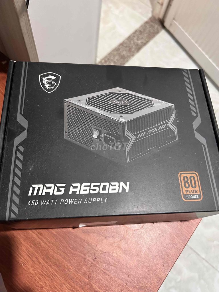 Nguồn máy tính PSU MSI 650W 80Plus Bronze