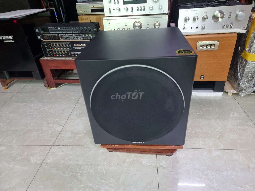 Loa siêu trầm Paramax SUB 1000 Đen. Mua bán Tivi, Âm thanh tại Quận 12 Tp Hồ Chí Minh được đăng bởi Tiến Dũng Âm Thanh Bãi  Tuyển chọn  hình 1