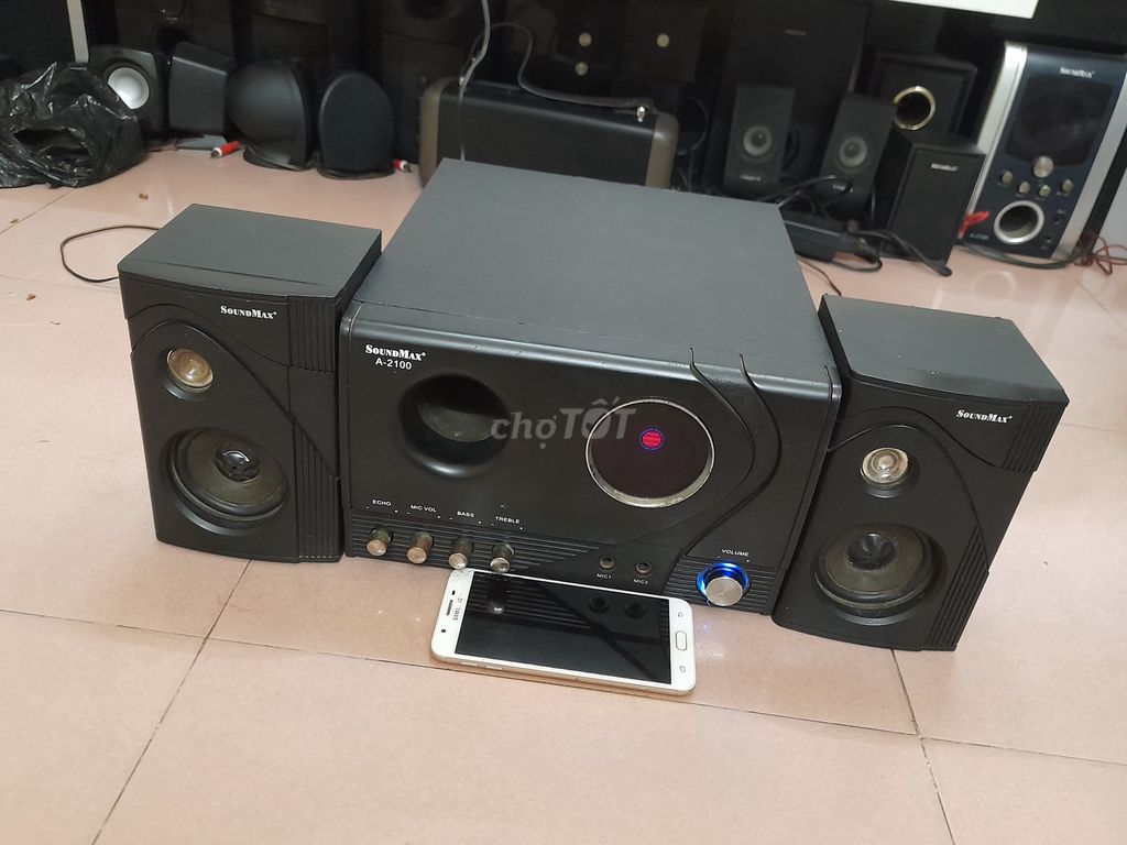 Loa vi tính SoundMax A 2100 . Mua bán Tivi, Âm thanh tại Quận Tân Phú Tp Hồ Chí Minh được đăng bởi  Vũ Tân Phú hình 1
