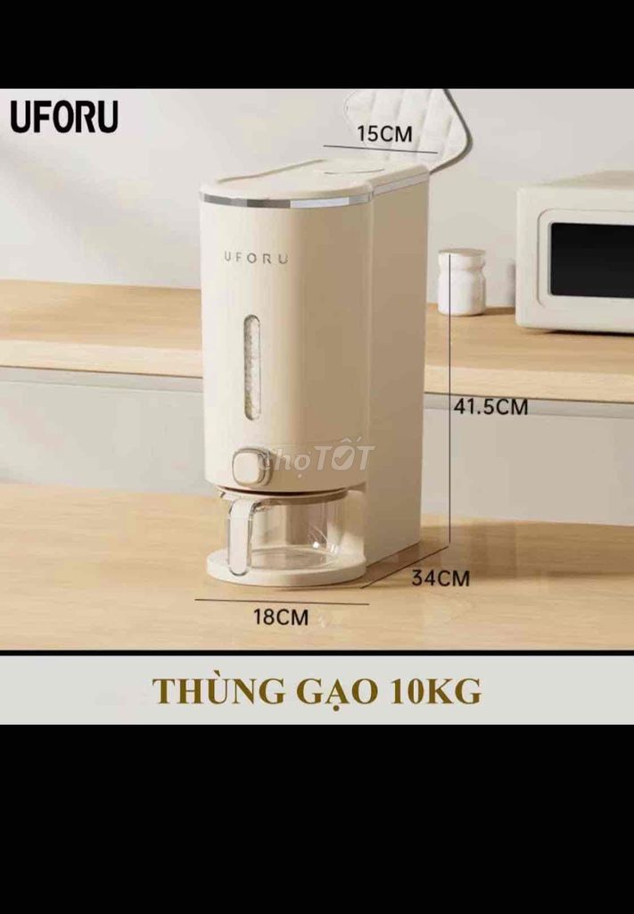 Thùng đựng gạo 10kg