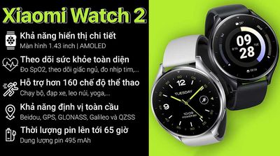 Đồng hồ thông minh Xiaomi Watch 2 47.8mm - Fullbox. Mua bán Thiết bị đeo thông minh tại Quận 7 Tp Hồ Chí Minh được đăng bởi khang nguyễn