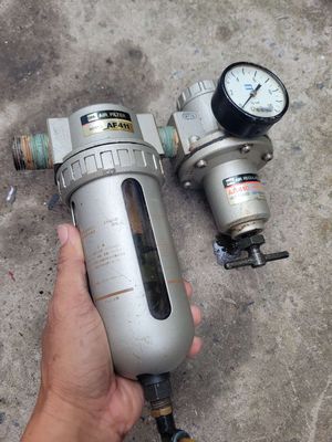 Bộ lọc khí SMC AF411 AR410 10kg/cm² Đã qua sử dụng. Mua bán Đồ chuyên dụng, Giống nuôi trồng tại Quận 8 Tp Hồ Chí Minh được đăng bởi Tran minh