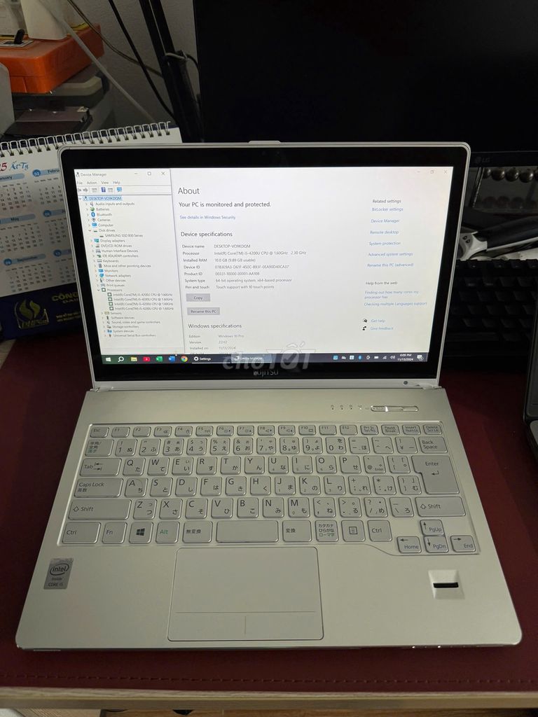 Laptop Nhật Fujitsu lifebook sh90