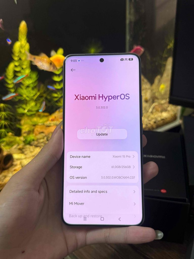 Xiaomi 15 Pro 256GB Xám full box. Mua bán Điện thoại tại Quận Bình Thạnh Tp Hồ Chí Minh được đăng bởi Cận táo chuẩn  hình 1