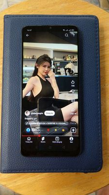 Realme 5 Blue Màn Zin Đẹp Zalo Yutube Mượt Pin 5K