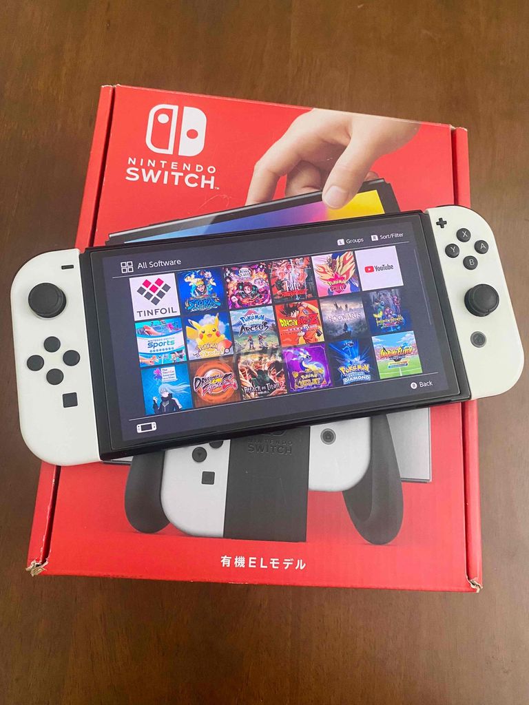 Nintendo switch Oled White mod chip 256g full box