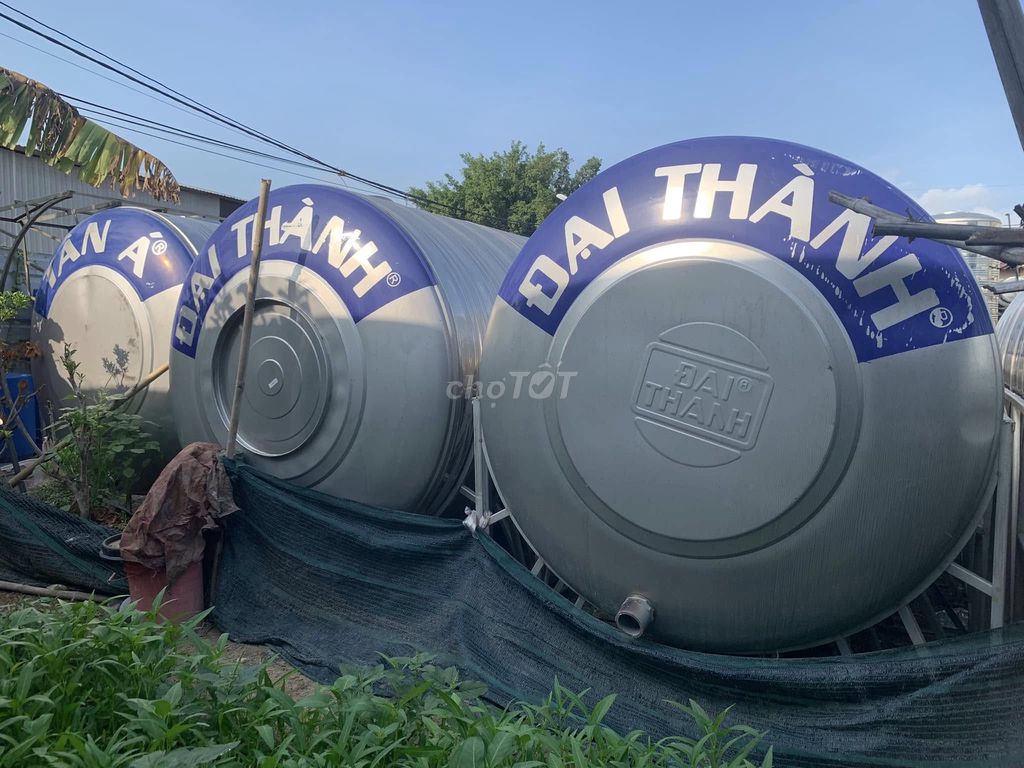 Bồn nước Đại Thành 10.000 Lít Inox SUS 304 nằm. Mua bán Nội thất, đồ gia dụng khác tại Huyện Hóc Môn Tp Hồ Chí Minh được đăng bởi Bồn Nước hình 1