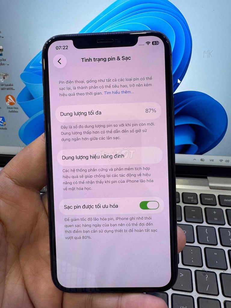 Apple iPhone 11 Pro 256GB Đen 87%. Mua bán Điện thoại tại Quận 6 Tp Hồ Chí Minh được đăng bởi QUỐC THIÊN BÁN GÓP 0 ĐỒNG  hình 1
