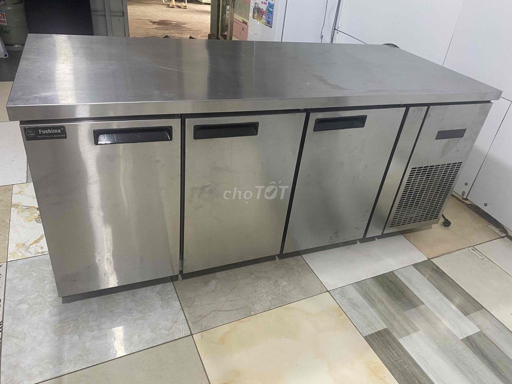 Bàn mát Fushima 1m8 Inox. Mua bán Tủ lạnh tại Quận Tân Phú Tp Hồ Chí Minh được đăng bởi mai oanh hình 1