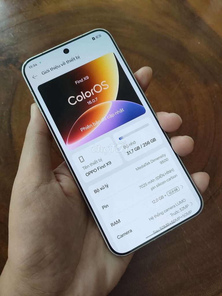 Oppo Find X9 12GB/256GB 99% Likenew. Mua bán Điện thoại tại Quận 10 Tp Hồ Chí Minh được đăng bởi NaMobile hình 1