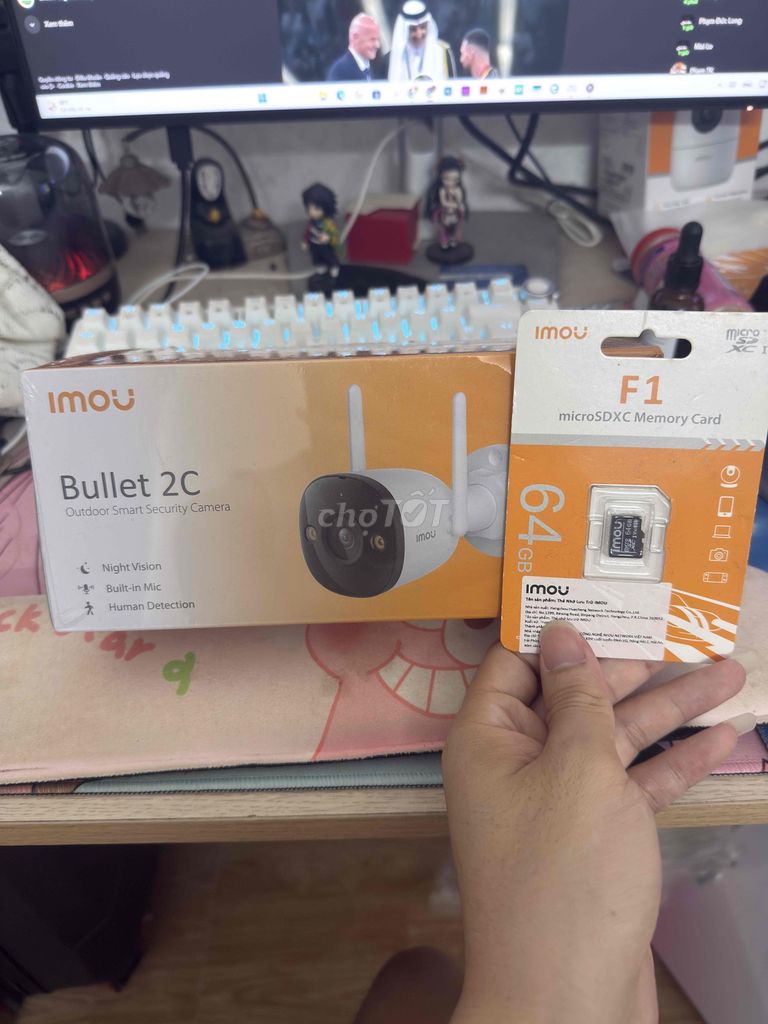 Camera an ninh Imou Bullet 2C 64GB. Mua bán Máy ảnh, Máy quay tại Quận Hoàng Mai Hà Nội được đăng bởi Tony Tep hình 1