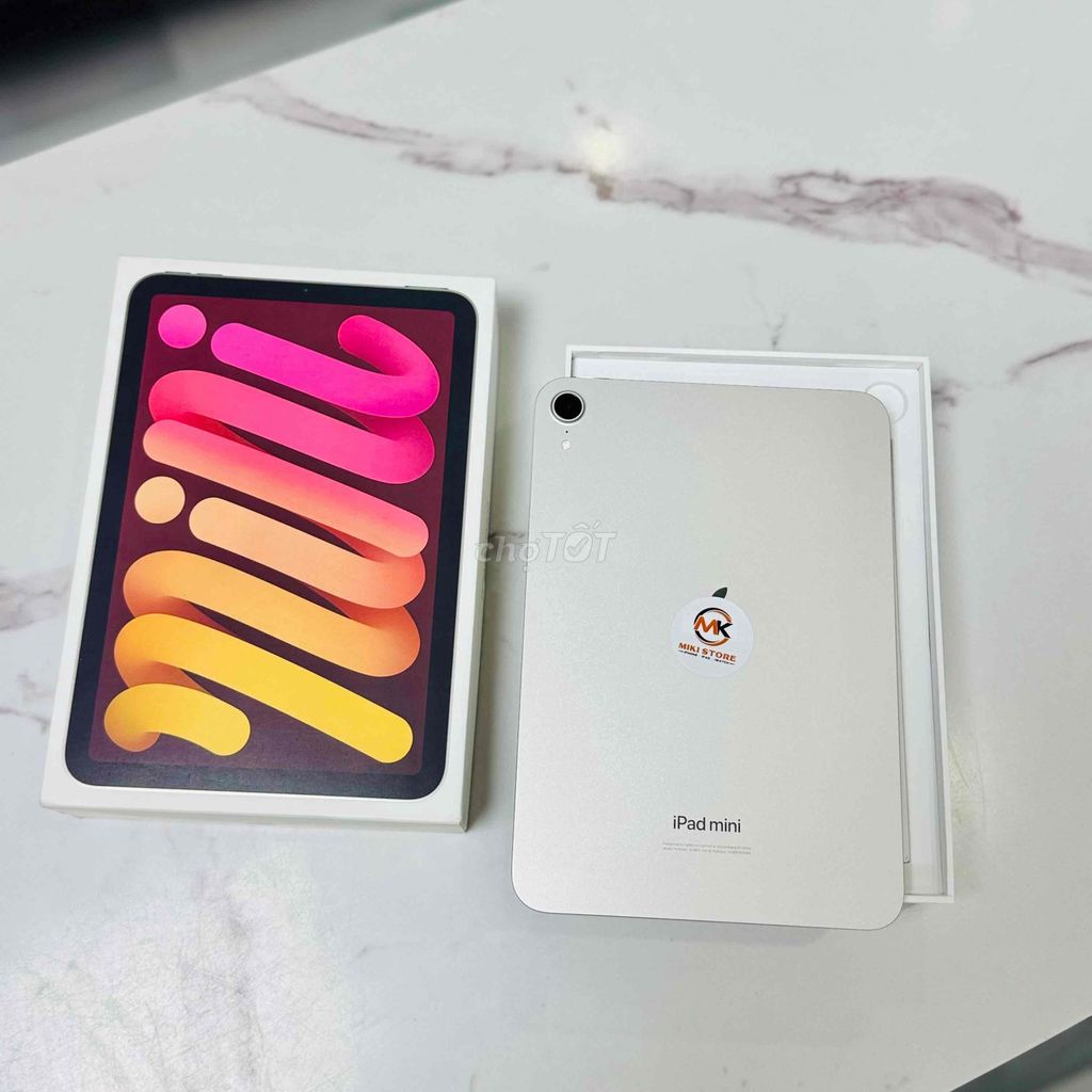 iPad Mini 7 Wifi 128G Starlight Fullbox BH 12/2026. Mua bán Máy tính bảng tại Quận 10 Tp Hồ Chí Minh được đăng bởi Miki Store hình 1