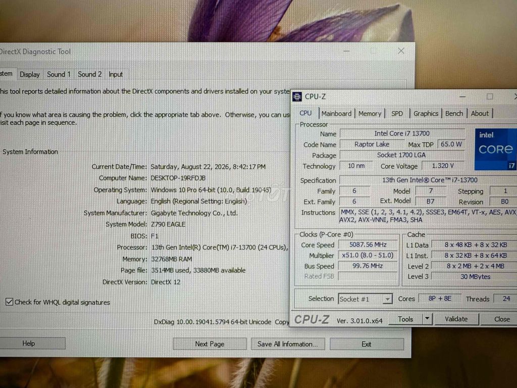 Intel Core i7-13700 32GB/500GB Đen. Mua bán Máy tính để bàn tại Quận Đống Đa Hà Nội được đăng bởi Nguyễn Hoàng Nam hình 1