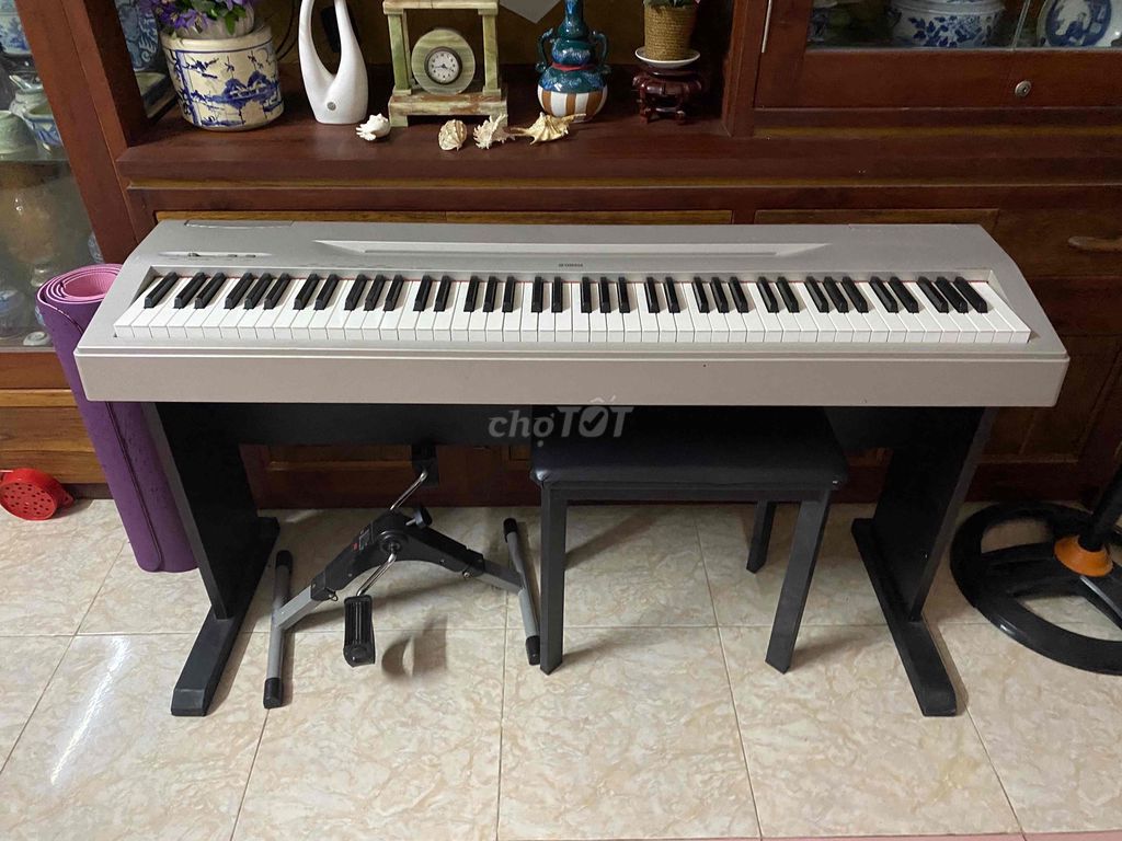 Thanh lý Đàn piano điện Yamaha Xám P60S. Mua bán Nhạc cụ tại Huyện Nhà Bè Tp Hồ Chí Minh được đăng bởi Tô Lam Phương hình 1