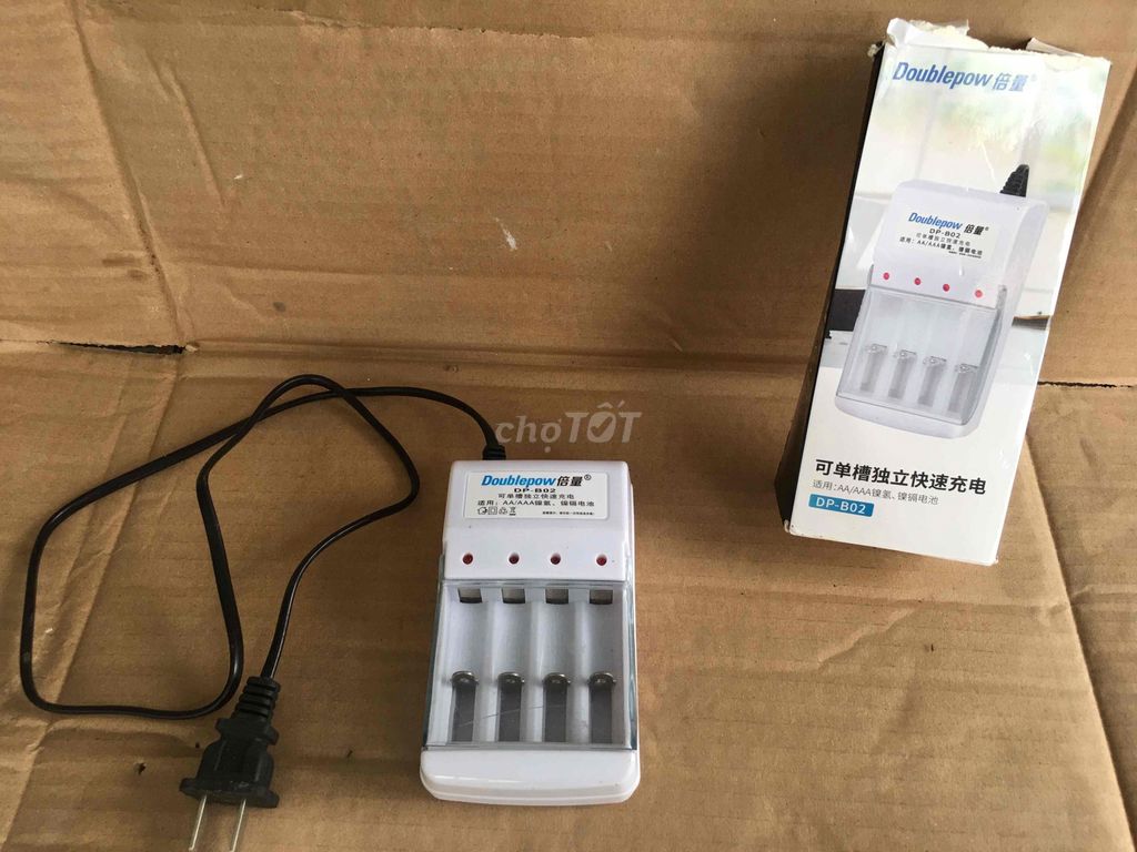 Sạc pin Doublepow DP-B02 Trắng AA/AAA. Mua bán Phụ kiện (Màn hình, Chuột...) tại Thị xã Duy Tiên Hà Nam được đăng bởi hinh dieu linh hình 1