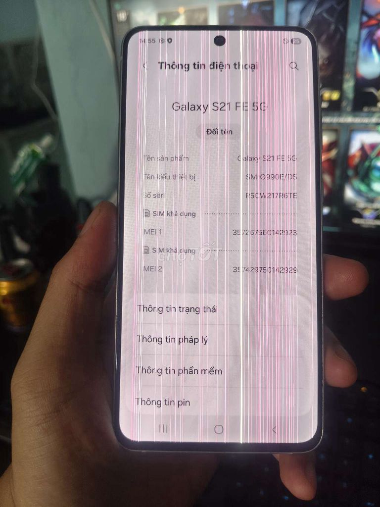 Samsung Galaxy S21 FE 5G Xám. Mua bán Điện thoại tại Quận 12 Tp Hồ Chí Minh được đăng bởi Quân hình 1