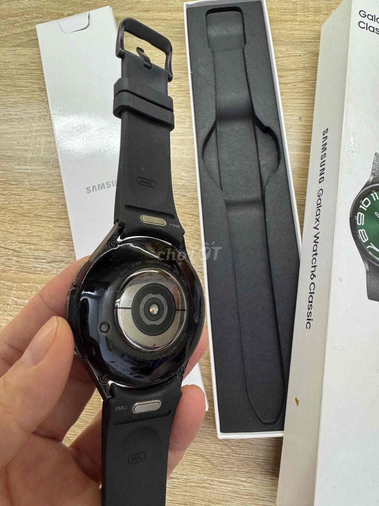 Samsung Galaxy Watch6 Classic Đen 47mm. Mua bán Thiết bị đeo thông minh tại Quận Phú Nhuận Tp Hồ Chí Minh được đăng bởi Phuong hình 1
