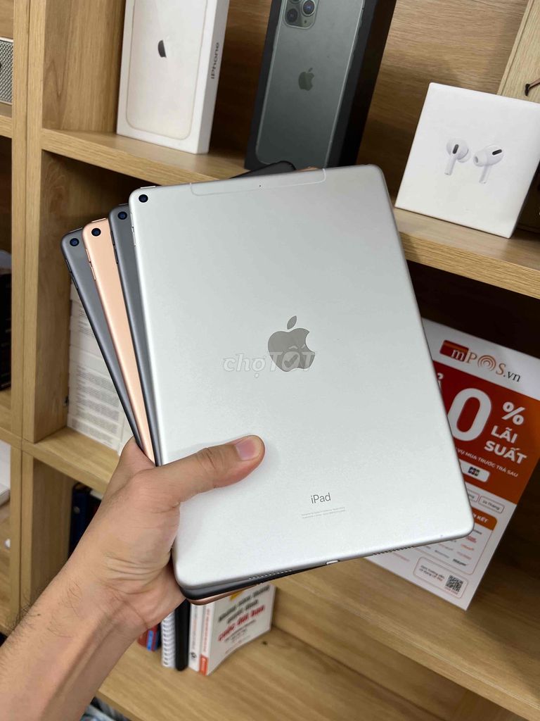 🍎Ipad Air 3 64G/256GB Wifi + 4G Zin Full BH 06T