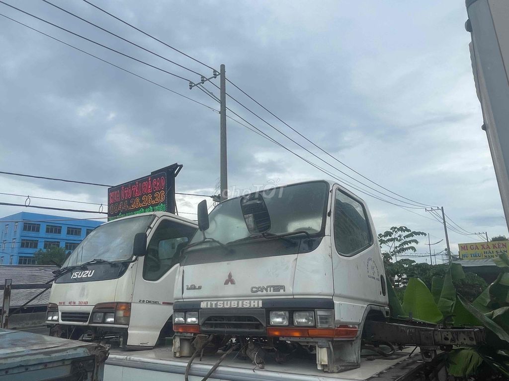 cabin , máy,mitsubishi canter1.9t. isuzu 1.4-2 tấn