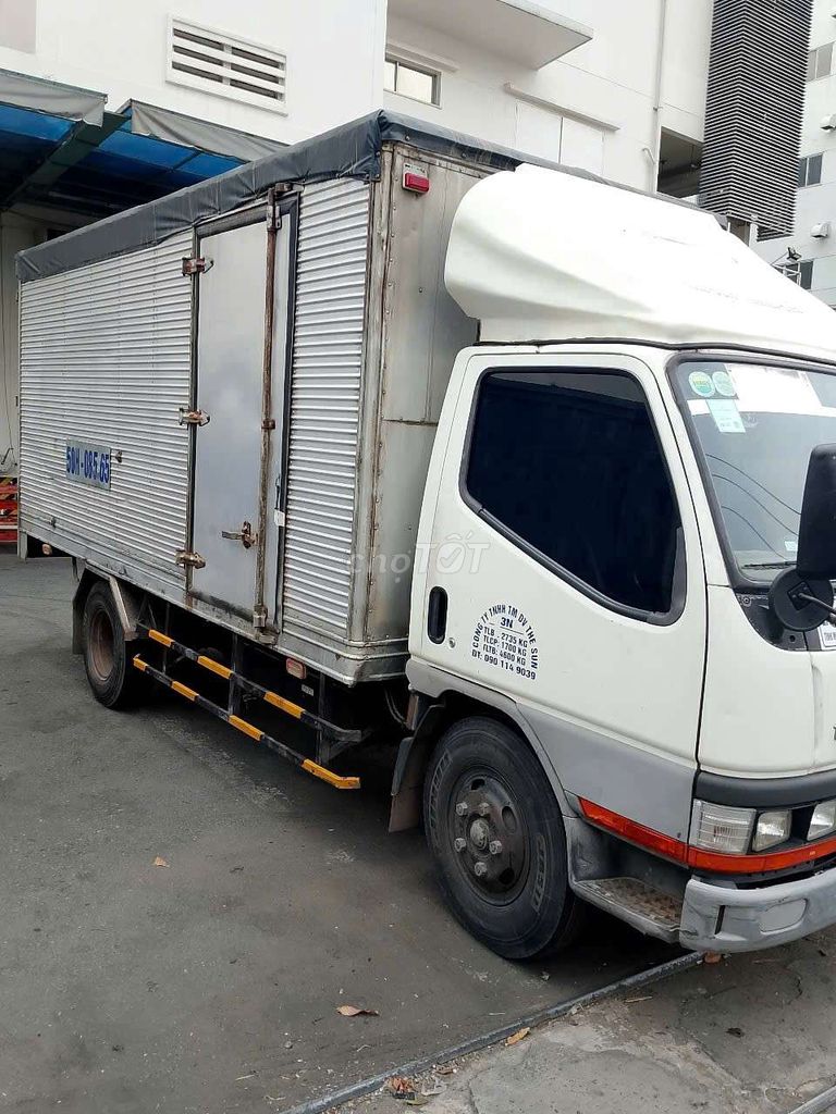 Mitsubishi 1,6t đời 2007 thùng kín 4,4*1,8*1,8 m