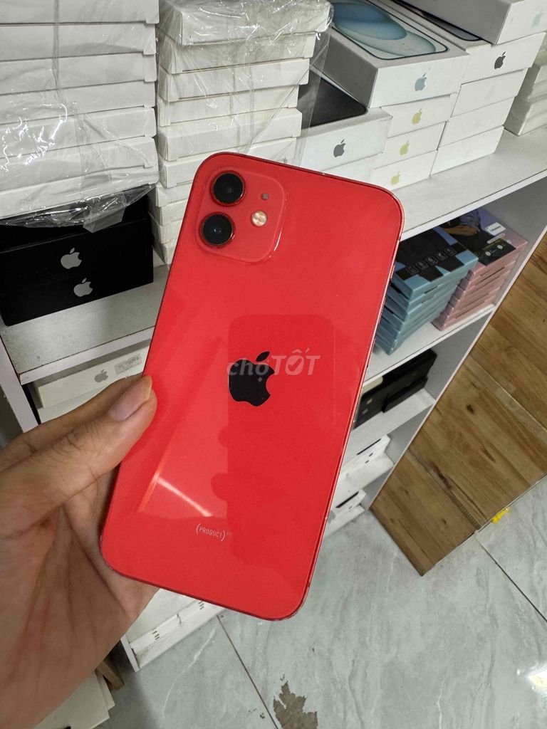 Apple iPhone 12 64GB Đỏ Đã sử dụng. Mua bán Điện thoại tại Quận Thanh Khê Đà Nẵng được đăng bởi Hoàng Kim store hình 1
