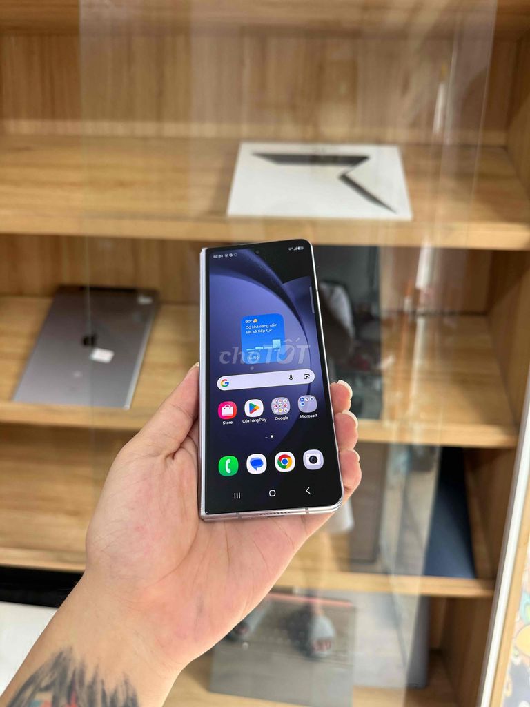 Samsung Fold 5 12GB 256GB Bạc 2 sim. Mua bán Điện thoại tại Quận Đống Đa Hà Nội được đăng bởi Hà Nội Mobile Bao Duyệt Nợ Xấu hình 1