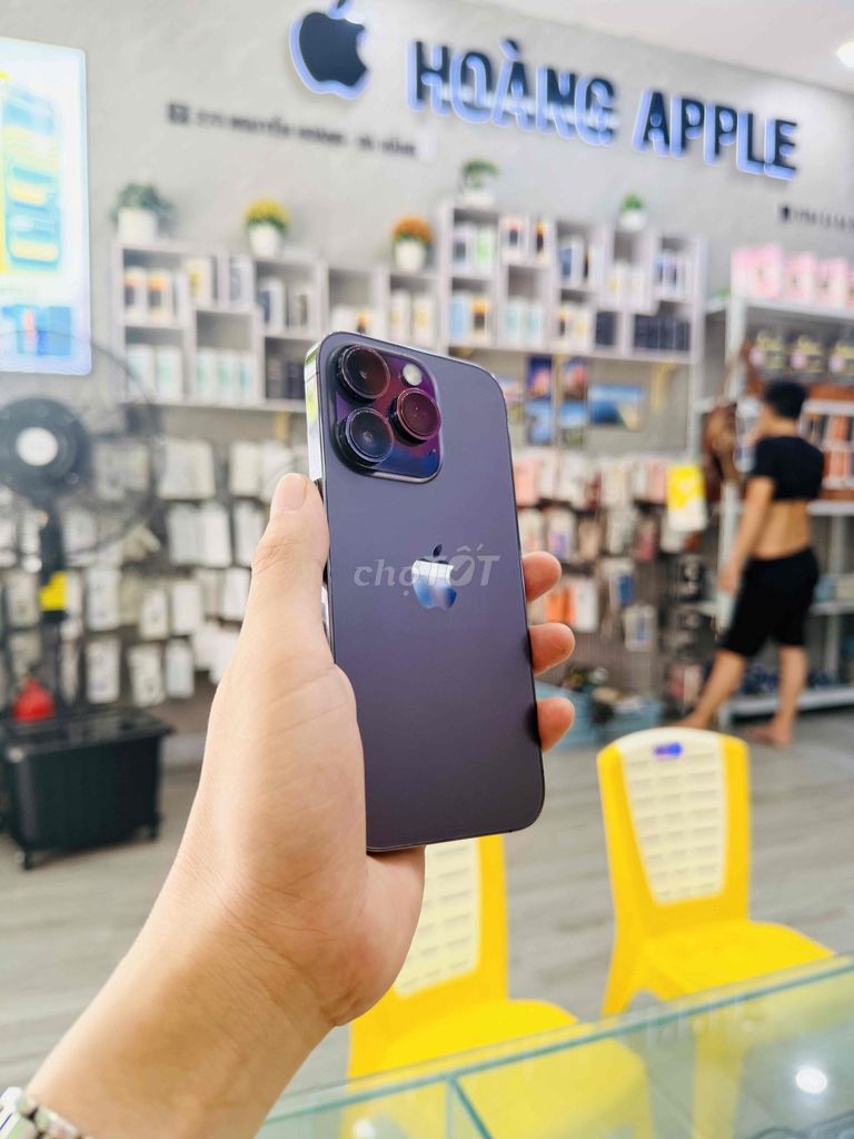 Apple iPhone 14 Pro 256GB Tím zin fulll ngon. Mua bán Điện thoại tại Quận Hải Châu Đà Nẵng được đăng bởi Hoàng Táo 273 Nguyễn Hoàng hình 1