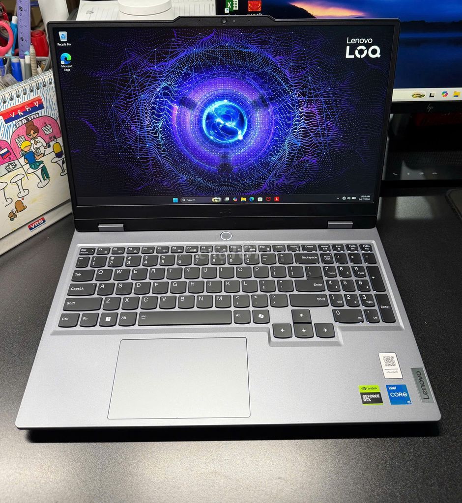 Lenovo LOQ 15IRX9  i5-13450HX 12GB/512GB/3050 6GB. Mua bán Laptop tại Quận 12 Tp Hồ Chí Minh được đăng bởi Quỳnh Bích hình 1