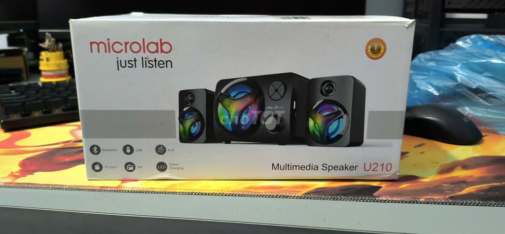 Loa vi tính Microlab U210 Đen Bluetooth. Mua bán Tivi, Âm thanh tại Huyện Quế Võ Bắc Ninh được đăng bởi trần hà cpt hình 1