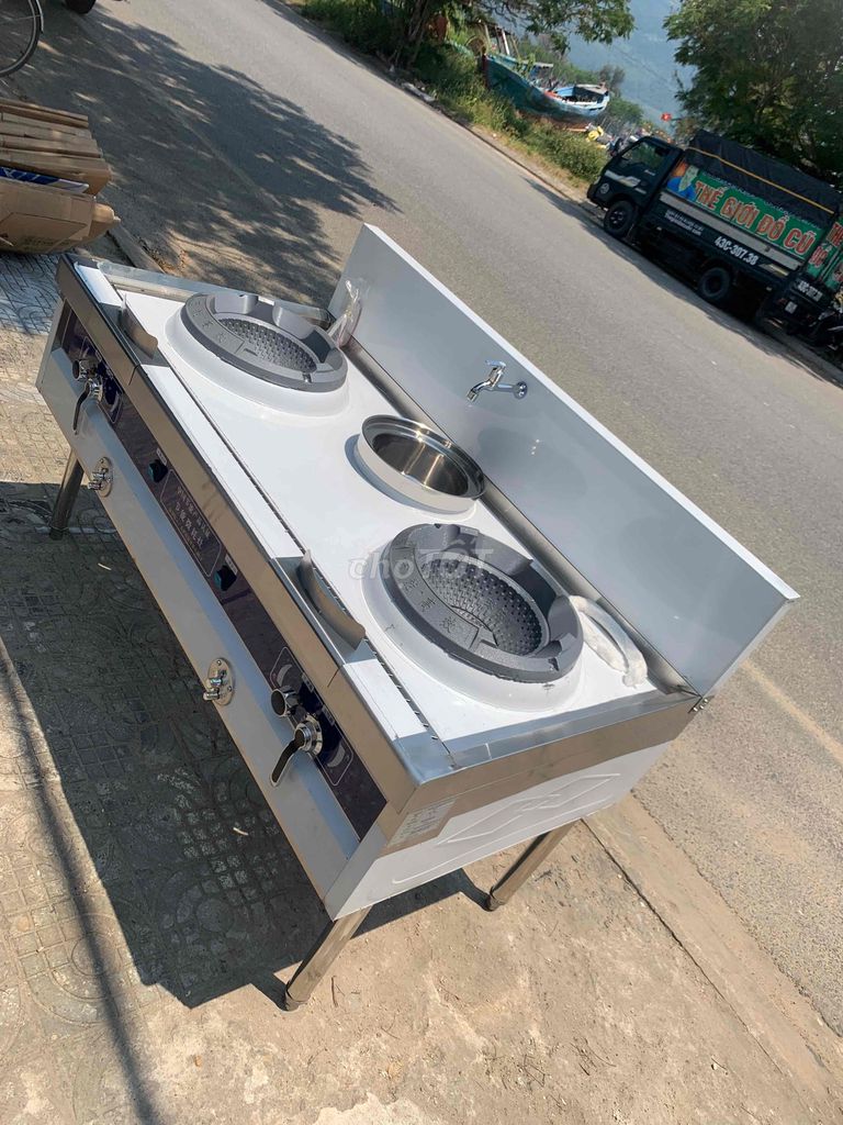 Bếp ga công nghiệp Bếp hoả tiễn 2 họng. Mua bán Bếp, lò, đồ điện nhà bếp tại Quận Sơn Trà Đà Nẵng được đăng bởi THẾ GIỚI ĐỒ CŨ ĐỒ CỔ LỚN NHẤT MIỀN TRUNG hình 1