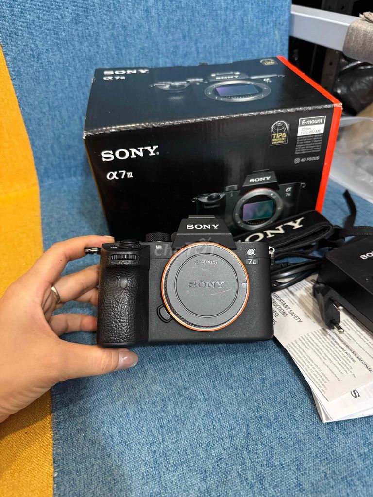 Sony A7 III đẹp fullbox giá rẻ. Mua bán Máy ảnh, Máy quay tại Quận Bình Thạnh Tp Hồ Chí Minh được đăng bởi CAMUS  hình 1