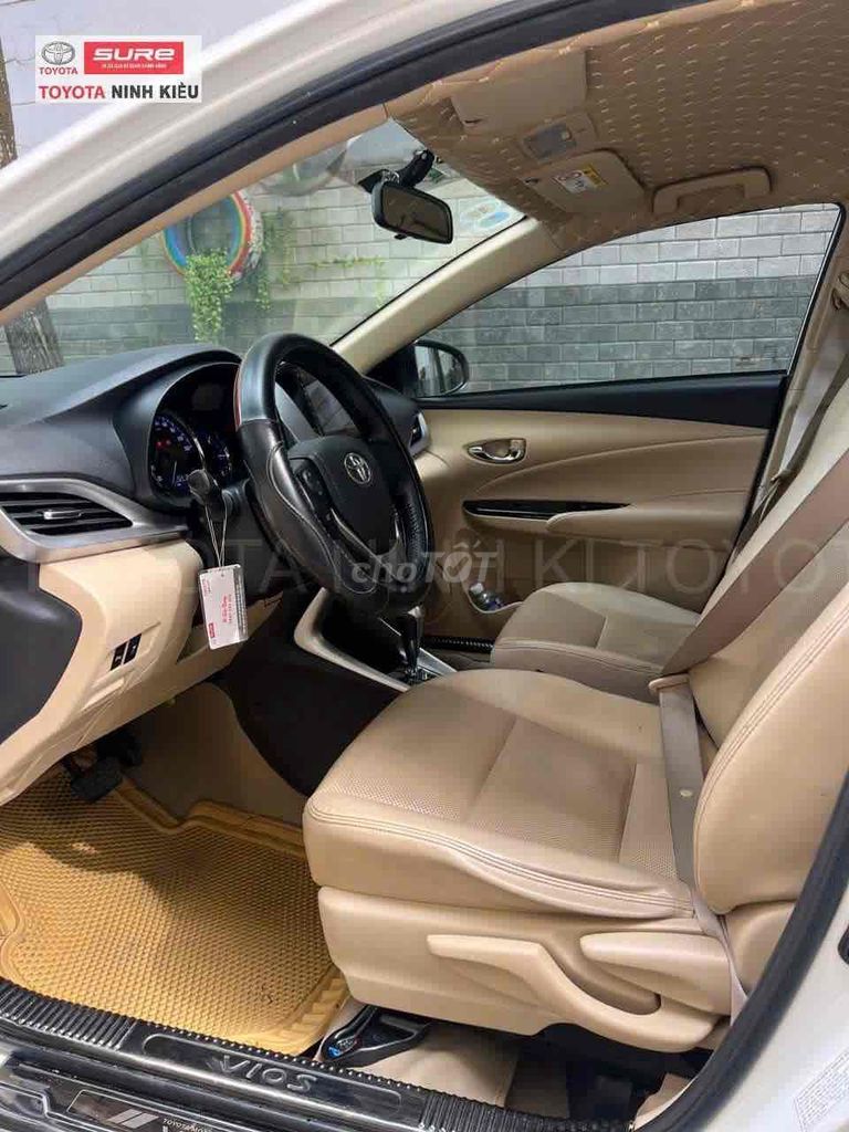 Toyota Vios 2019 1.5G - 57000 km 155tr trả trước. Mua bán Ô tô tại Quận Ninh Kiều Cần Thơ được đăng bởi Thái Thanh hình 4