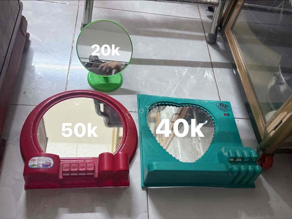 Gương trang điểm Nhựa. Mua bán Nội thất, đồ gia dụng khác tại Quận Cái Răng Cần Thơ được đăng bởi Thái Phương hình 1