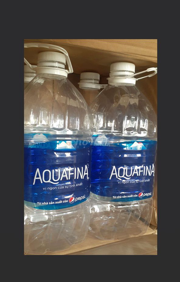 Vỏ chai nhựa Aquafina PET 5 Lít Trong suốt. Mua bán Nội thất, đồ gia dụng khác tại Quận 6 Tp Hồ Chí Minh được đăng bởi My My hình 1