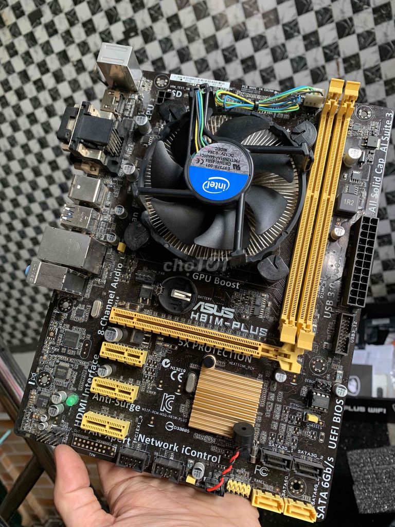 Bo mạch chủ ASUS H81M-PLUS Còn rất mới. Mua bán Linh kiện (RAM, Card...) tại Quận 11 Tp Hồ Chí Minh được đăng bởi Sunny Ngoc hình 1