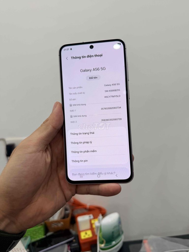 Samsung Galaxy A56 5G 8GB/128GB Hồng. Mua bán Điện thoại tại Quận Cầu Giấy Hà Nội được đăng bởi TicoSmartphone hình 1