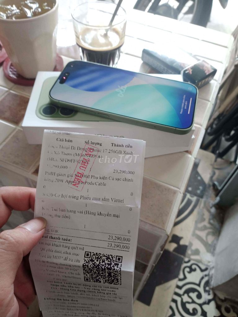 Apple iPhone 17 256GB Xanh Việt Nam. Mua bán Điện thoại tại Quận Tân Phú Tp Hồ Chí Minh được đăng bởi Hoàng Quốc Huy hình 1