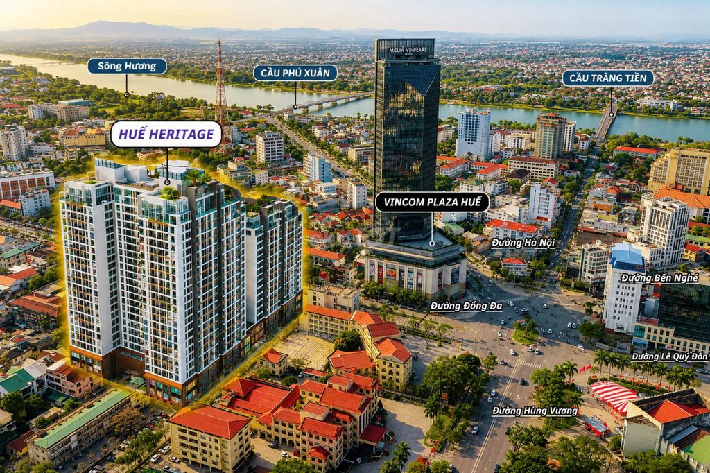 Hiếm! Căn Hộ 3PN Tại Lõi Di Sản Phố Huế - Sở Hữu Ngay Để Nhận Giá Tốt