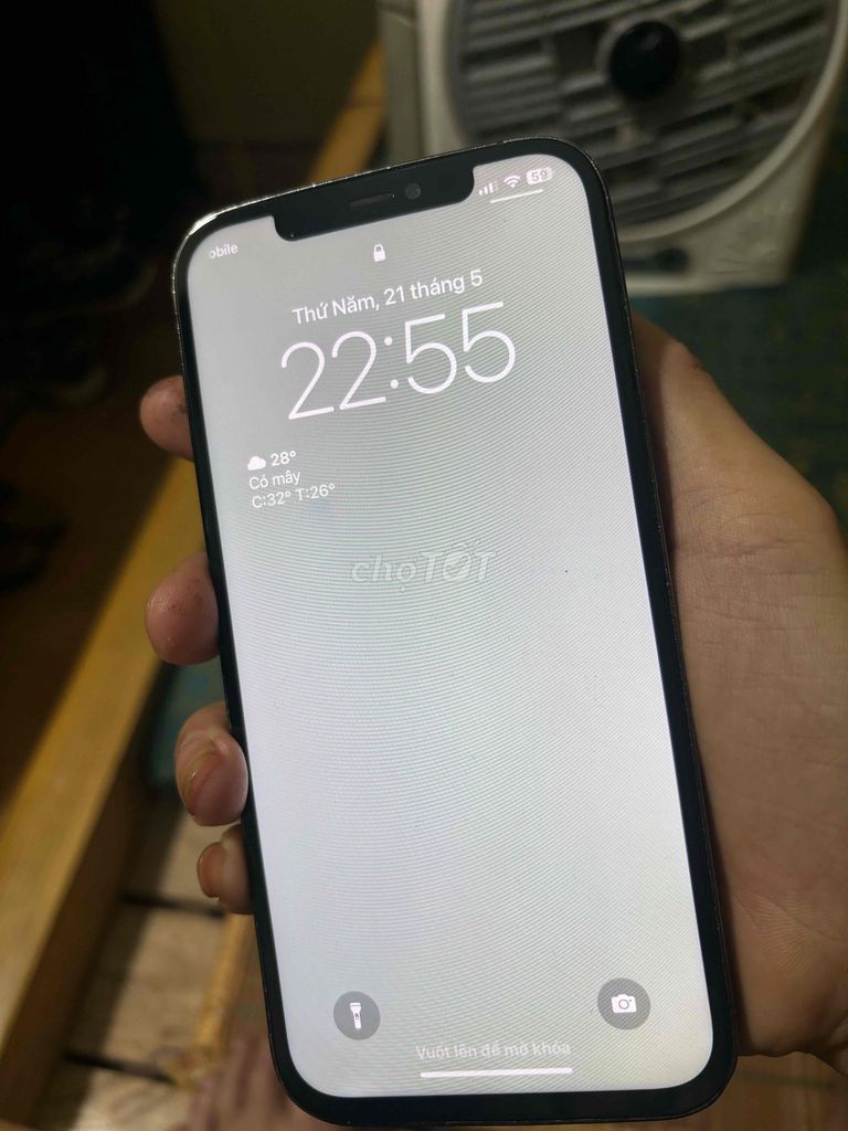 Apple iPhone 12 Pro Max 128GB Xám. Mua bán Điện thoại tại Thị xã Mỹ Hào Hưng Yên được đăng bởi Duy Cong hình 1