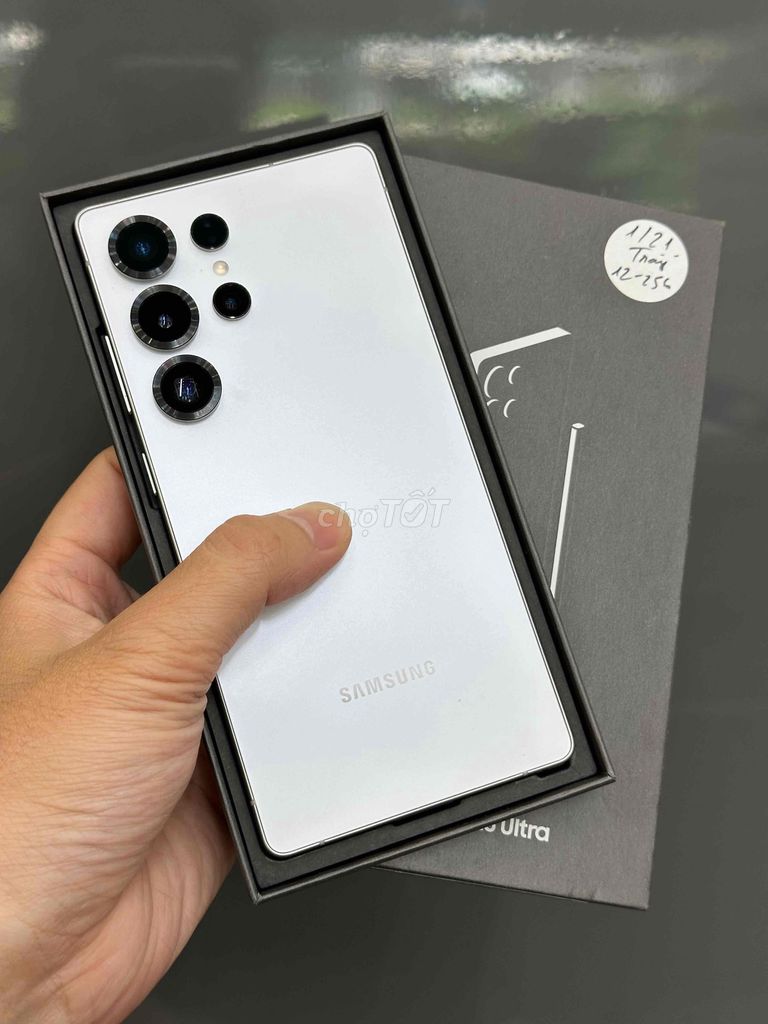 S25 Ultra 5G 12/256GB Trắng VN Bh 1/2027 imei72727. Mua bán Điện thoại tại Quận Ninh Kiều Cần Thơ được đăng bởi Quý Mobile Cần thơ hình 1