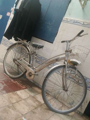 Xe đạp Martin khung Inox Bạc. Mua bán Xe đạp tại Quận 8 Tp Hồ Chí Minh được đăng bởi thienan ky